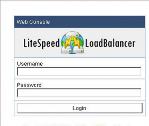 login page